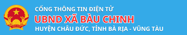 Hội Đồng Nhân Dân - Ủy Ban Nhân Dân Xã Bàu Chính 